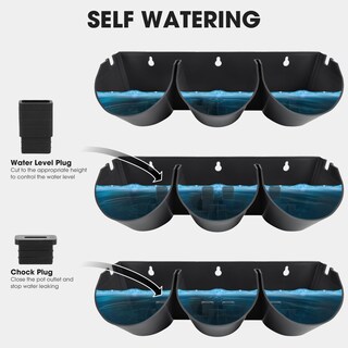 Foto 5 | Foto 5 | Jardineras Verticales Worth Garden Mejoradas 6 Juegos Con Autorriego - Venta Internacional.