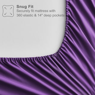 Foto 6 | Foto 6 | Juego De Edredón Maple&stone Púrpura Completo Con 7 Piezas - Juego Para Cama - Venta Internacional.