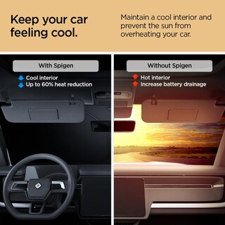 Foto 4 | Foto 4 | Protector Solar Spigen Cryoshade Para Parabrisas Rivian R1t Y R1s - Venta Internacional.