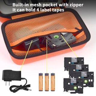 Foto 4 | Foto 4 | Estuche De Almacenamiento Compatible Con La Etiquetadora Brother P-touch - Venta Internacional.