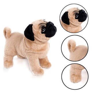 Foto 2 | Foto 2 | Perro De Peluche Boni Pug De Peluche De 12.5 Pulgadas Para Niños - Venta Internacional.