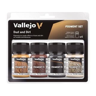 Foto 1 | Foto 1 | Vallejo Pigment Fx Efecto Polvo Y Suciedad 4 Botellas De 35 Ml - Venta Internacional.