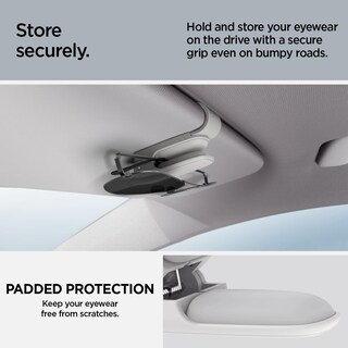 Foto 4 | Foto 4 | Soporte Para Lentes De Sol Spigen Con Clip De Silicona Para Visera De Auto Paquete De 2 - Venta Internacional.