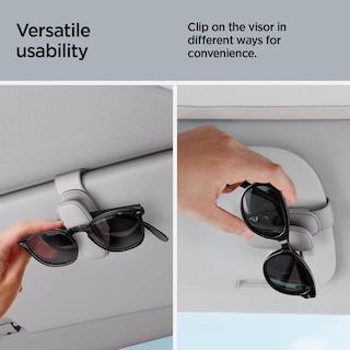 Foto 7 | Foto 7 | Soporte Para Lentes De Sol Spigen Con Clip De Silicona Para Visera De Auto Paquete De 2 - Venta Internacional.