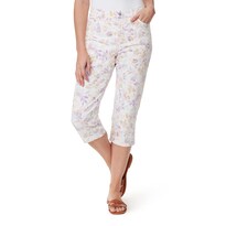 Jean Capri Amanda Gloria Vanderbilt Talle Grande Vintage Blanco - Venta Internacional.