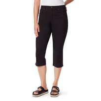 Jeans Capri Gloria Vanderbilt Amanda Para Mujer Negro - Venta Internacional.