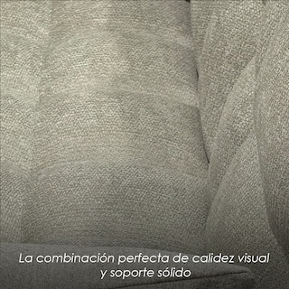 Foto 8 | Foto 8 | Sofá Cama Zen Gris Ilios Innova Moderno Con Respaldo Reclinable Dividido Patas Metálicas Y 2 Cojines Decorativos