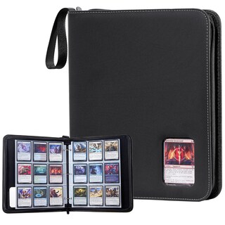 Foto 1 | Foto 1 | Álbum Para Tarjetas Procase 900 Fundas Con Ventana Transparente - Negro - Venta Internacional.