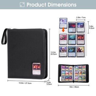 Foto 3 | Foto 3 | Álbum Para Tarjetas Procase 900 Fundas Con Ventana Transparente - Negro - Venta Internacional.