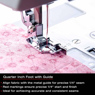 Foto 2 | Foto 2 | Prensatelas Singer 1/4 Con Guía Para Máquina De Coser - Venta Internacional.