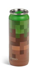 Foto 4 | Foto 4 | Botella De Agua Igloo Bloque De Césped De Minecraft 500 Ml Acero Inoxidable - Venta Internacional.
