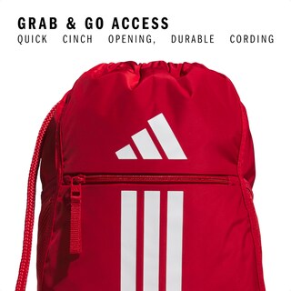 Foto 2 | Foto 2 | Mochila Con Cordón Adidas Alliance Sackpack Lightweight Red - Venta Internacional.