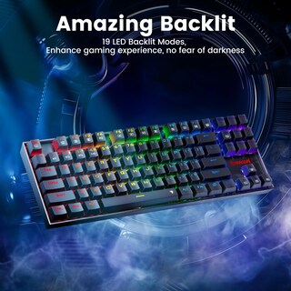 Foto 2 | Foto 2 | Teclado Inalámbrico Para Juegos Redragon K552-krs Con Retroiluminación - Venta Internacional.