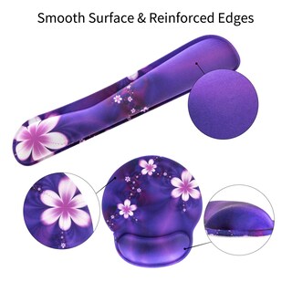 Foto 4 | Foto 4 | Set De Soporte Ergonómico Para Muñeca Con Teclado Y Mouse Aortdes - Venta Internacional.