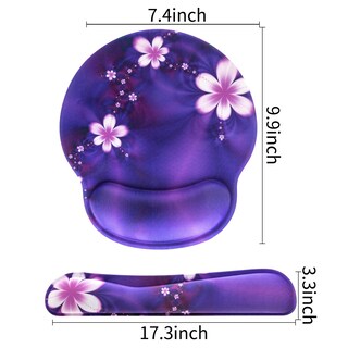 Foto 7 | Foto 7 | Set De Soporte Ergonómico Para Muñeca Con Teclado Y Mouse Aortdes - Venta Internacional.