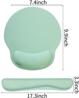 Foto 2 | Foto 2 | Set De Soporte Ergonómico Para Muñeca De Teclado Y Mouse Aortdes - Venta Internacional.