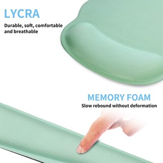 Foto 5 | Foto 5 | Set De Soporte Ergonómico Para Muñeca De Teclado Y Mouse Aortdes - Venta Internacional.