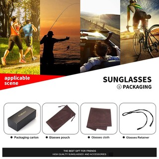 Foto 7 | Foto 7 | Gafas Deportivas Faguma Polarizadas Con Protección Uv400 Para Hombre - Venta Internacional.