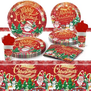 Foto 3 | Foto 3 | Kit Navideño De Vajilla Servilletas Ventdepot Mxdxh-006 10kits Navideño Multicolor