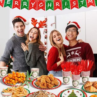 Foto 3 | Foto 3 | Set De Vajilla Santa Claus Ventdepot Mxdxc-002 2kits Navideño Multicolor