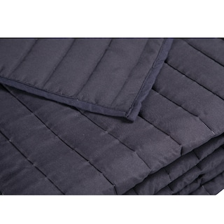 Foto 4 | Foto 4 | Colcha Trinity Color Azul Marino Queen Size + Sábanas Basic + 2 Almohadas Osos