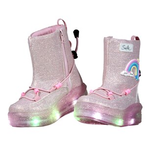 Foto 3 | Foto 3 | Botines Kuali Shoes con Luz Led para Niña