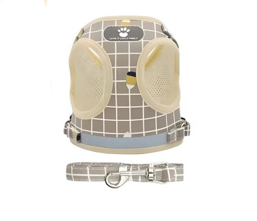 Foto 1 | Foto 1 | Arnés Ajustable para Gato Xtellar con Correa Beige S