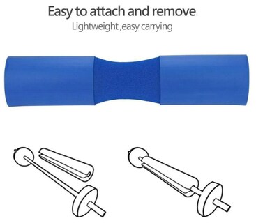 Foto 3 | Foto 3 | Almohadilla De Levantamiento Xtellar De Pesas Con Barra Almohadilla Protectora Para El Cuello