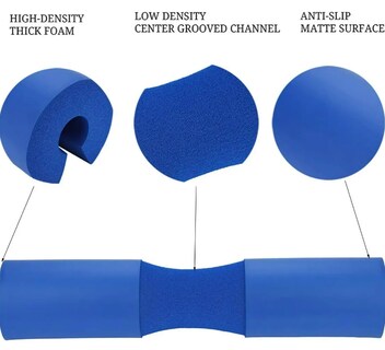 Foto 4 | Foto 4 | Almohadilla De Levantamiento Xtellar De Pesas Con Barra Almohadilla Protectora Para El Cuello
