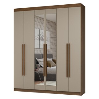 Foto 1 | Foto 1 | Ropero Closet Madesa Venus 6 Puertas 2 Espejos 180cm Mc 02