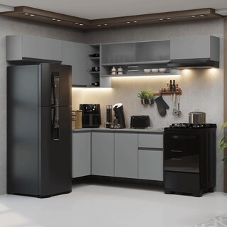 Foto 2 | Foto 2 | Cocina Integral Completa Modular Madesa Nice 405cm Gris