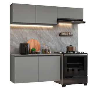 Foto 2 | Foto 2 | Cocina Integral Completa Modular Madesa Nice 200cm Gris