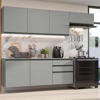 Foto 2 | Foto 2 | Cocina Integral Completa Modular Madesa Nice 260cm Gris