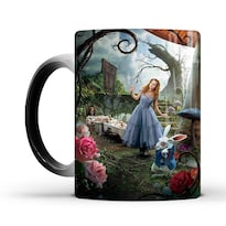 Taza De Cerámica Para Café Que Cambia De Color Alices Wonderlands - Venta Internacional.