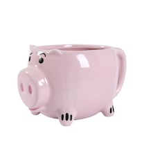 Taza De Café Pink Pig Ceramic 440 Ml - Venta Internacional.
