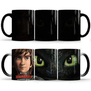 Foto 1 | Foto 1 | Taza Train Dragon Toothless Cerámica Café Que Cambia De Color - Venta Internacional.