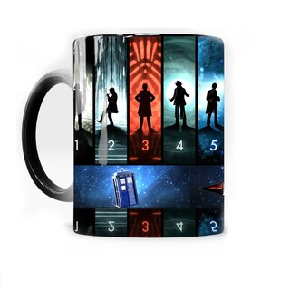 Foto 1 | Foto 1 | Taza Térmica De Cerámica Que Cambia De Color Doctor Who - Venta Internacional.