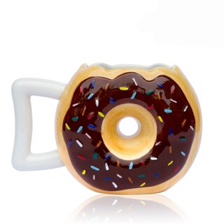 Foto 1 | Foto 1 | Taza De Cerámica Con Diseño De Galletas Tipo Rosquilla 470 Ml - Venta Internacional.