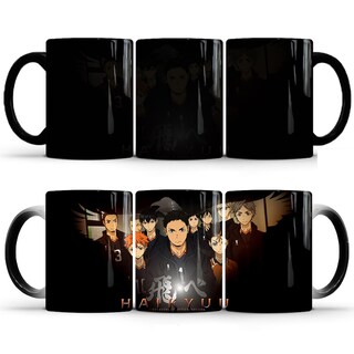 Foto 1 | Foto 1 | Taza Haikyuus De Voleibol Cerámica Que Cambia De Color Café 330 G - Venta Internacional.