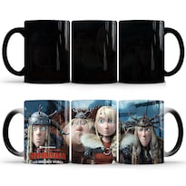 Taza De Cerámica Con Forma De Tren De Dragones Para Café Sin Dientes Cambia De Color - Venta Internacional.