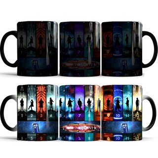 Foto 1 | Foto 1 | Taza Térmica De Cerámica Que Cambia De Color Doctor Who - Venta Internacional.