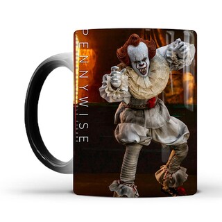 Foto 1 | Foto 1 | Taza Pennywise Clown De Cerámica Que Cambia De Color Para Café 330 G - Venta Internacional.
