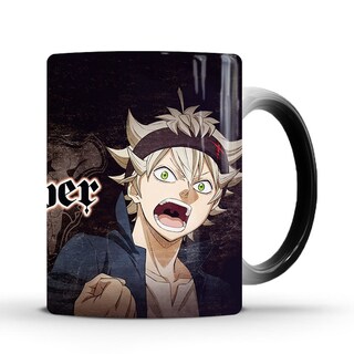 Foto 1 | Foto 1 | Taza De Café De Cerámica Que Cambia De Color Black Clovers 330 G - Venta Internacional.