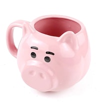 Taza De Café De Cerámica Pink Pig 550 Ml Para Uso Doméstico - Venta Internacional.