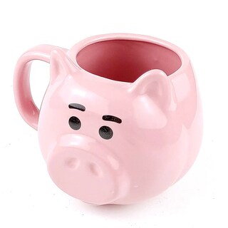 Foto 1 | Foto 1 | Taza De Café De Cerámica Pink Pig 550 Ml Para Uso Doméstico - Venta Internacional.