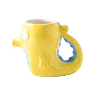 Foto 1 | Foto 1 | Taza De Café De Cerámica Con Forma De Caballito De Mar 500 Ml Novedosa - Venta Internacional.