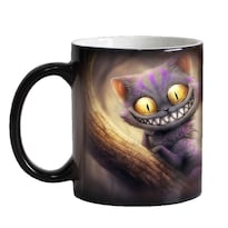 Taza De Cerámica Que Cambia De Color Cheshire Cat Alice's Wonderland - Venta Internacional.