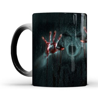 Foto 1 | Foto 1 | Taza De Cerámica Para Café Zombie Horror Térmica Que Cambia De Color - Venta Internacional.