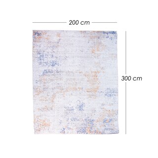 Foto 2 | Foto 2 | Tapete Decorativo 2x3m Ilios Innova Diseño Nórdico Opalo Azul Alfombra Grande Antideslizante