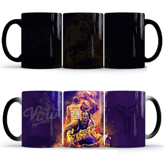 Foto 1 | Foto 1 | Taza De Café De Cerámica Que Cambia De Color Diseño De Kobes Bryants - Venta Internacional.